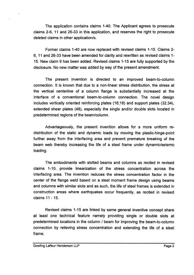 Document de brevet canadien 2230112. Poursuite-Amendment 20060222. Image 2 de 11