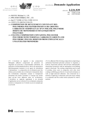 Document de brevet canadien 2231539. Page couverture 19980617. Image 1 de 1