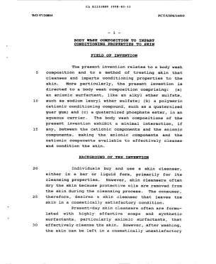 Document de brevet canadien 2231809. Description 19980311. Image 1 de 44