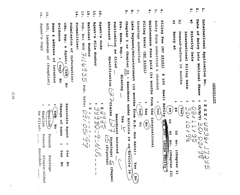Document de brevet canadien 2233688. PCT 19980330. Image 1 de 19