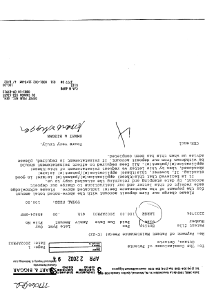Document de brevet canadien 2233794. Taxes 20011202. Image 1 de 1