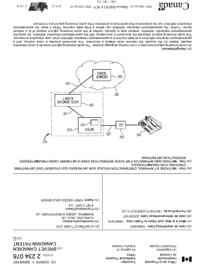 Canadian Patent Document 2234076. Cover Page 20011204. Image 1 of 1