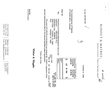 Document de brevet canadien 2236676. Taxes 19991006. Image 1 de 1