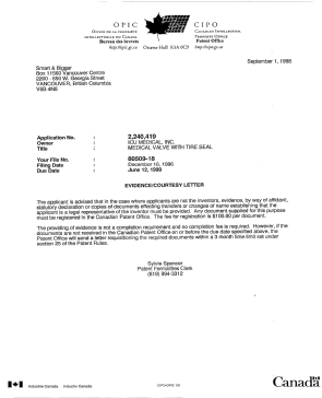 Document de brevet canadien 2240419. Correspondance 19980901. Image 1 de 1
