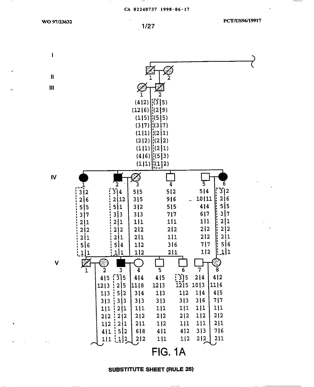 Document de brevet canadien 2240737. Dessins 19980617. Image 1 de 27