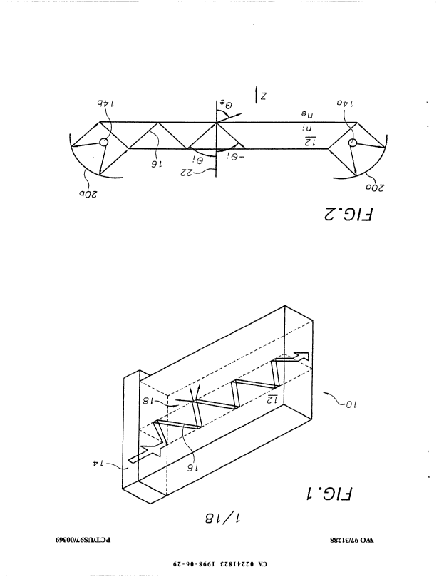 Canadian Patent Document 2241823. Drawings 19980630. Image 1 of 18