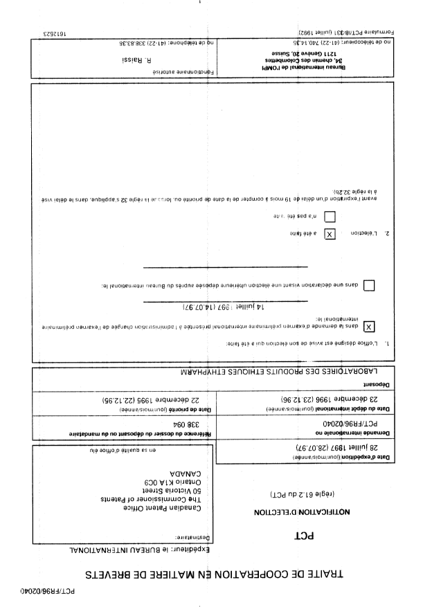 Document de brevet canadien 2242224. PCT 19971222. Image 2 de 15