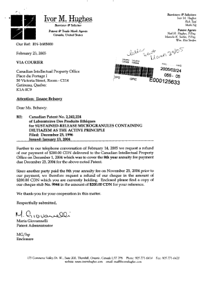 Document de brevet canadien 2242224. Taxes 20041224. Image 1 de 3
