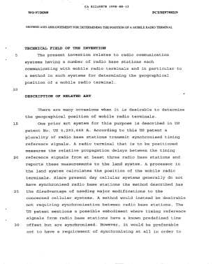 Document de brevet canadien 2245878. Description 19980813. Image 1 de 23