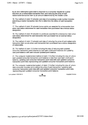 Document de brevet canadien 2246933. Correspondance 20081216. Image 182 de 182