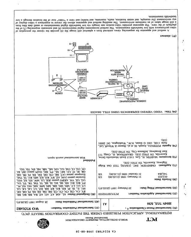 Canadian Patent Document 2247083. Abstract 19980820. Image 1 of 1