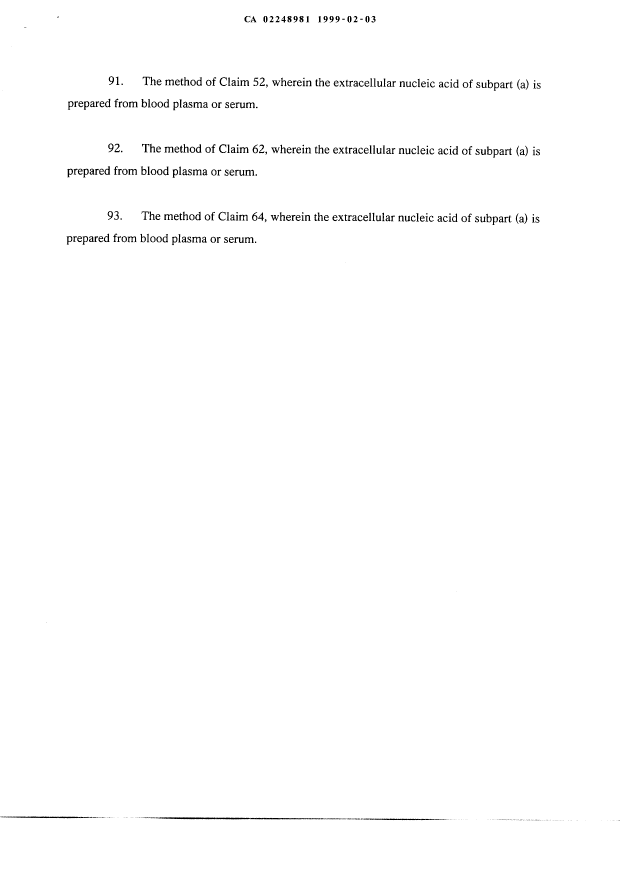 Document de brevet canadien 2248981. Poursuite-Amendment 19990203. Image 20 de 20