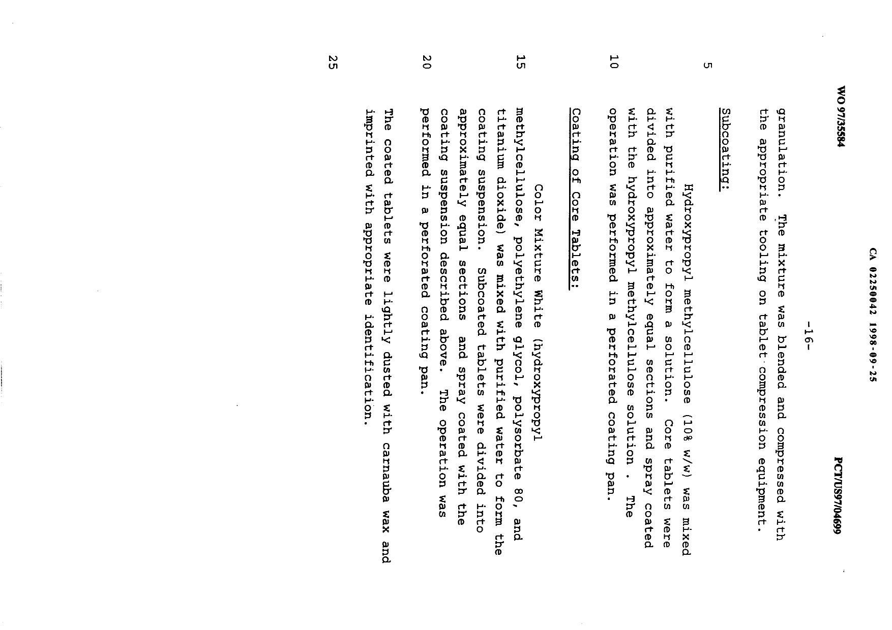 Document de brevet canadien 2250042. Description 20050404. Image 16 de 16