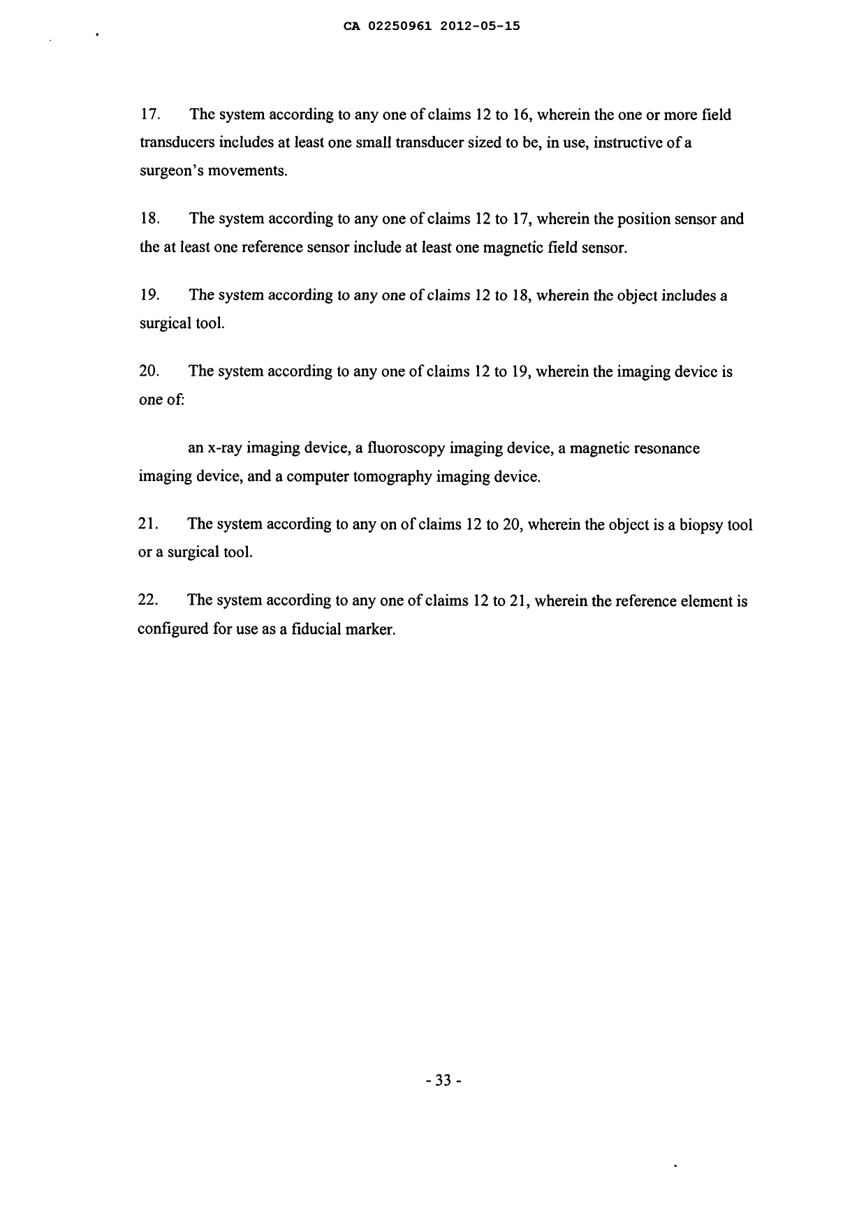 Canadian Patent Document 2250961. Prosecution-Amendment 20120515. Image 11 of 11