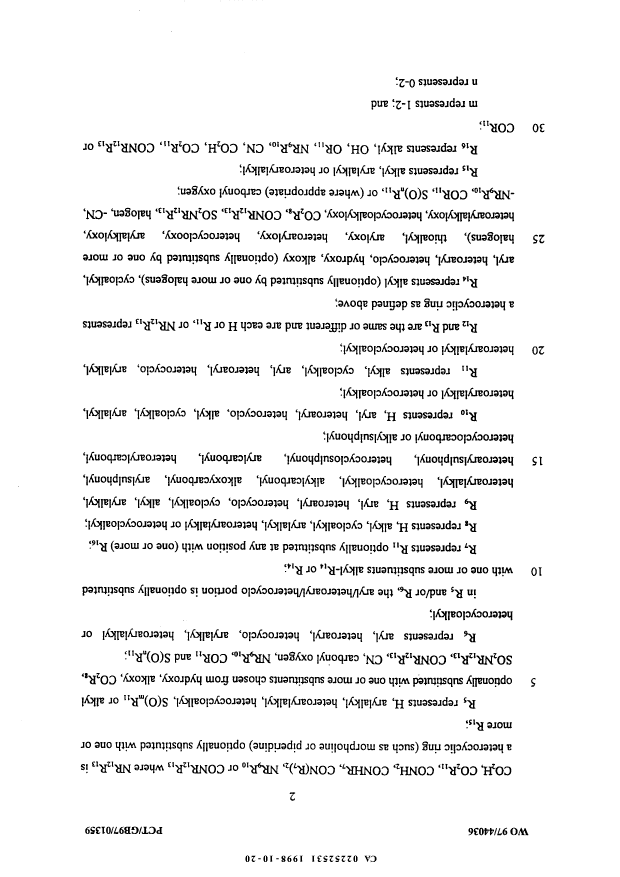 Canadian Patent Document 2252531. Description 20061221. Image 2 of 35
