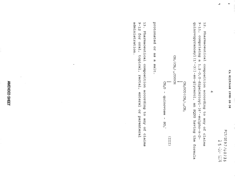 Document de brevet canadien 2253440. Revendications 19981030. Image 4 de 4