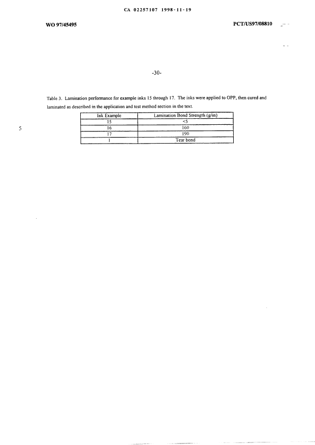 Canadian Patent Document 2257107. Description 20010803. Image 30 of 30