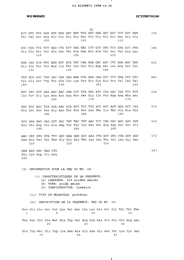 Canadian Patent Document 2258872. Description 19981216. Image 62 of 63