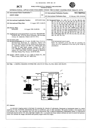 Document de brevet canadien 2263226. Abrégé 19990215. Image 1 de 1