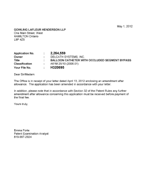 Document de brevet canadien 2264559. Poursuite-Amendment 20120501. Image 1 de 1