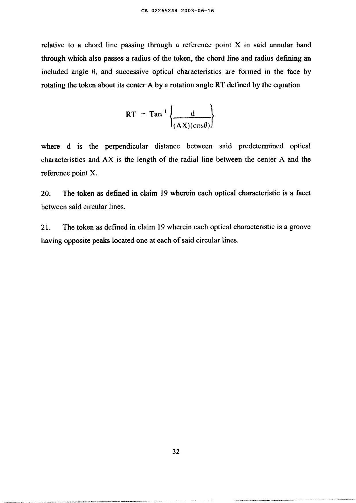Canadian Patent Document 2265244. Prosecution-Amendment 20021216. Image 43 of 43