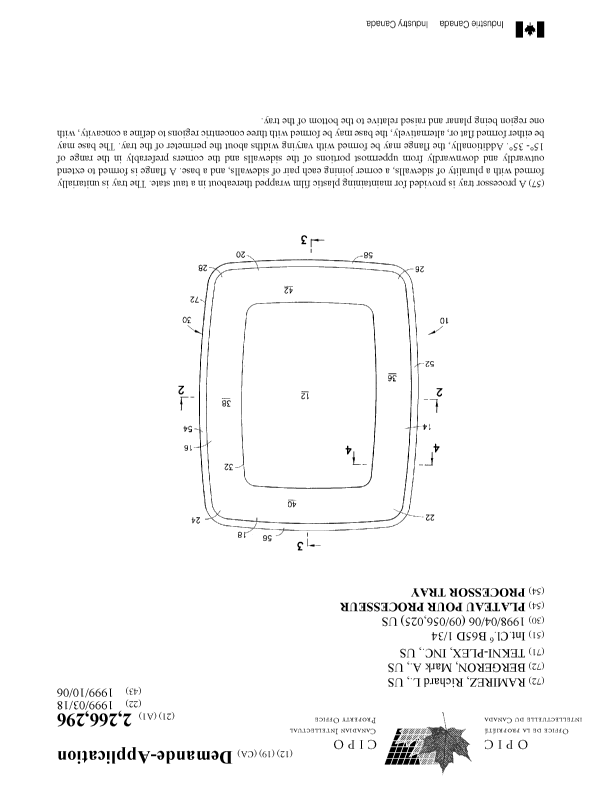 Document de brevet canadien 2266296. Page couverture 19990929. Image 1 de 1