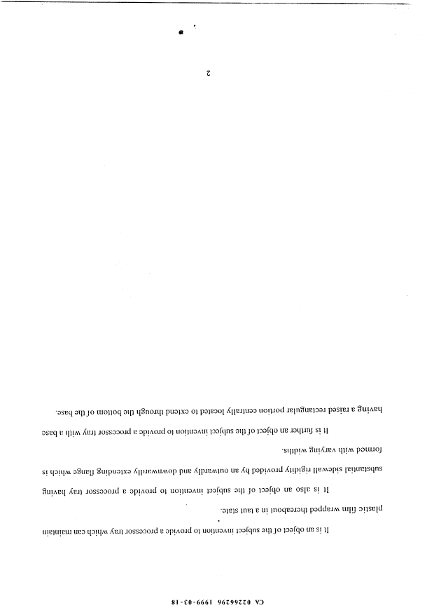 Canadian Patent Document 2266296. Description 20030115. Image 2 of 14