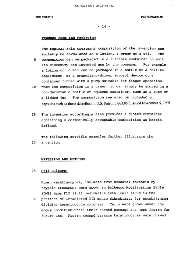 Canadian Patent Document 2266925. Prosecution-Amendment 20020131. Image 4 of 5