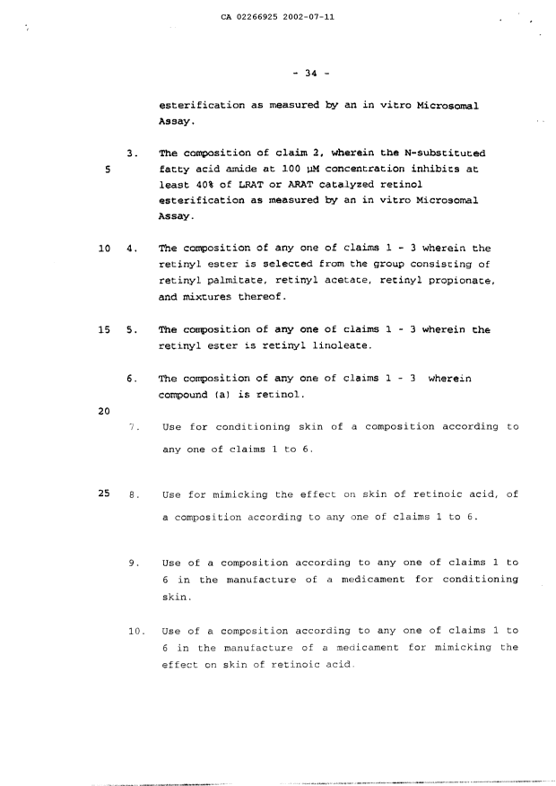 Document de brevet canadien 2266925. Revendications 20020711. Image 2 de 2