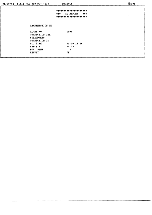 Document de brevet canadien 2266927. Taxes 20010816. Image 3 de 3