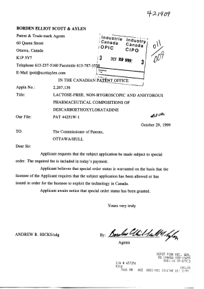 Document de brevet canadien 2267136. Poursuite-Amendment 19991029. Image 1 de 1