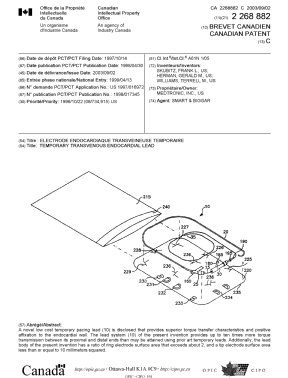 Canadian Patent Document 2268882. Cover Page 20021229. Image 1 of 1