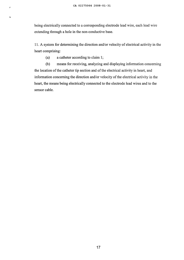 Document de brevet canadien 2275064. Revendications 20080131. Image 3 de 3