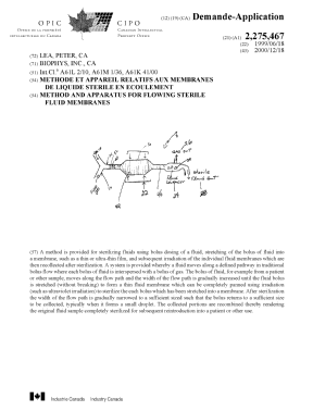 Document de brevet canadien 2275467. Page couverture 20001214. Image 1 de 1