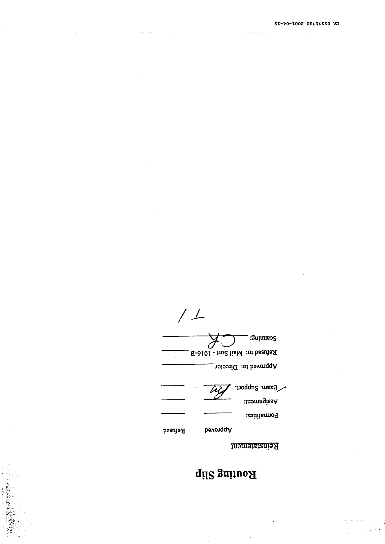 Document de brevet canadien 2275732. Poursuite-Amendment 20001212. Image 1 de 23