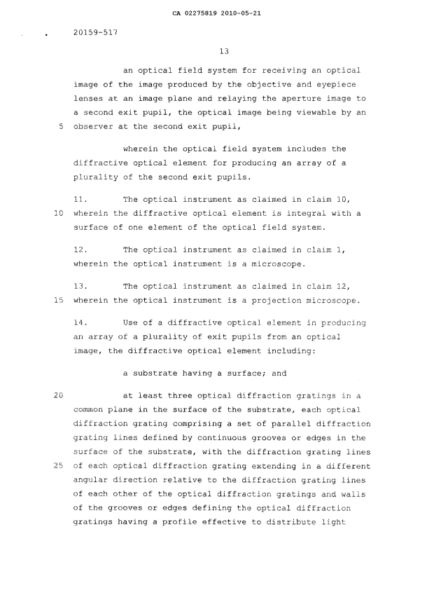 Canadian Patent Document 2275819. Prosecution-Amendment 20100521. Image 8 of 9