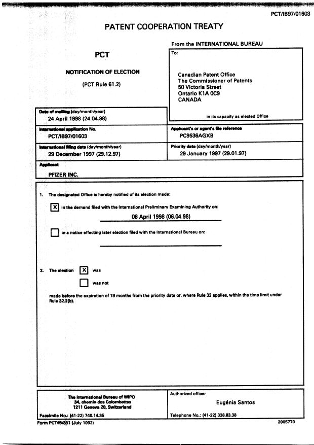Document de brevet canadien 2279186. PCT 19990728. Image 2 de 11