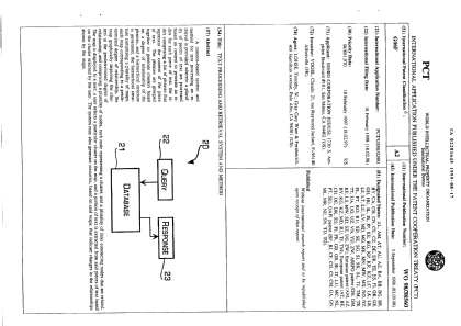 Document de brevet canadien 2281645. Abrégé 19981217. Image 1 de 1