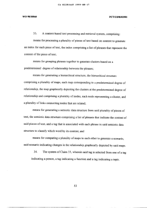 Document de brevet canadien 2281645. Revendications 19990817. Image 9 de 9