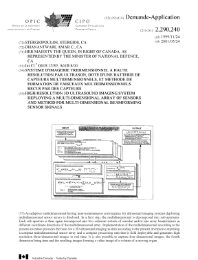Canadian Patent Document 2290240. Cover Page 20010523. Image 1 of 1