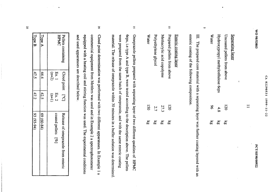 Canadian Patent Document 2290531. Description 20041230. Image 17 of 19