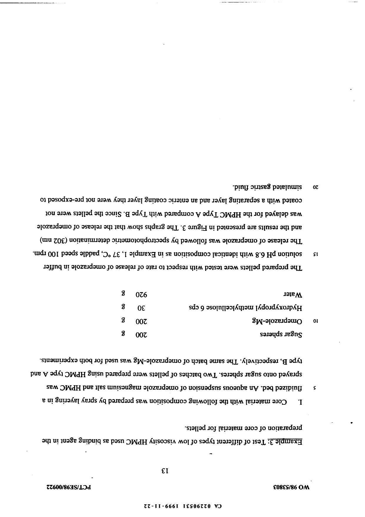Document de brevet canadien 2290531. Description 20041230. Image 19 de 19