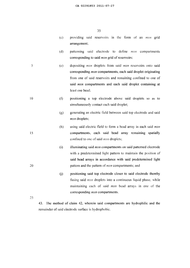 Canadian Patent Document 2291853. Prosecution-Amendment 20110727. Image 11 of 11