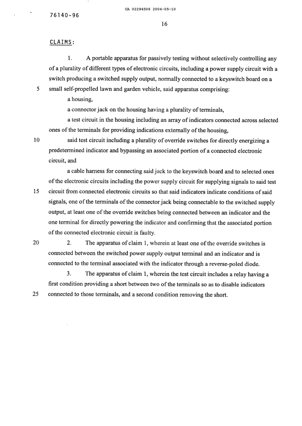 Canadian Patent Document 2294506. Prosecution-Amendment 20040510. Image 6 of 6