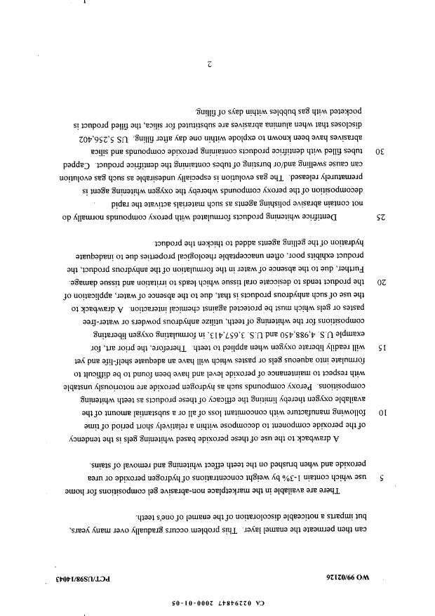 Canadian Patent Document 2294847. Description 20000105. Image 2 of 11