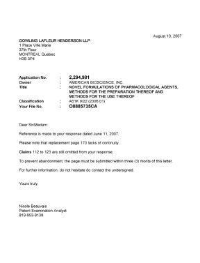 Canadian Patent Document 2294981. Correspondence 20070810. Image 1 of 1