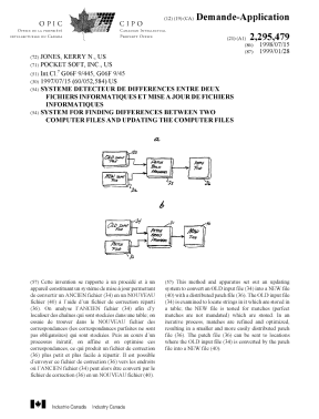 Document de brevet canadien 2295479. Page couverture 20000302. Image 1 de 1