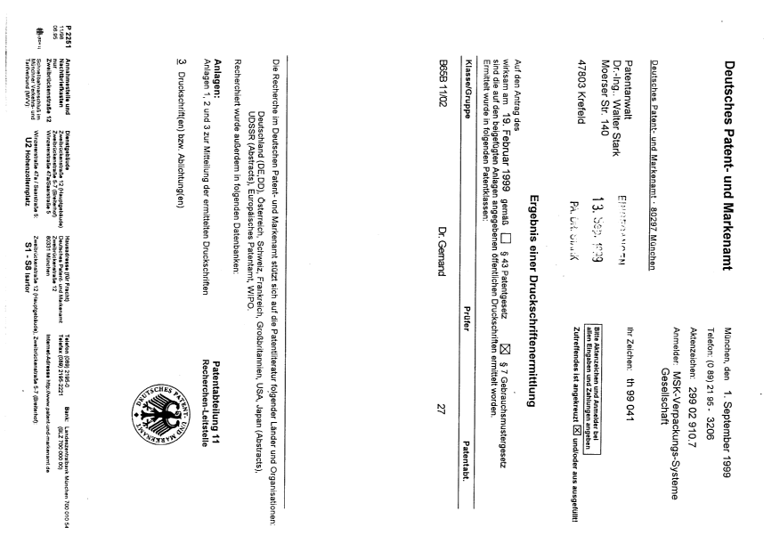 Canadian Patent Document 2298949. Prosecution-Amendment 20001026. Image 2 of 3