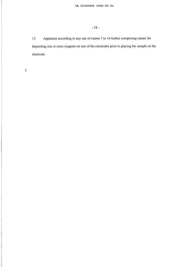 Document de brevet canadien 2300406. Revendications 20060201. Image 3 de 3