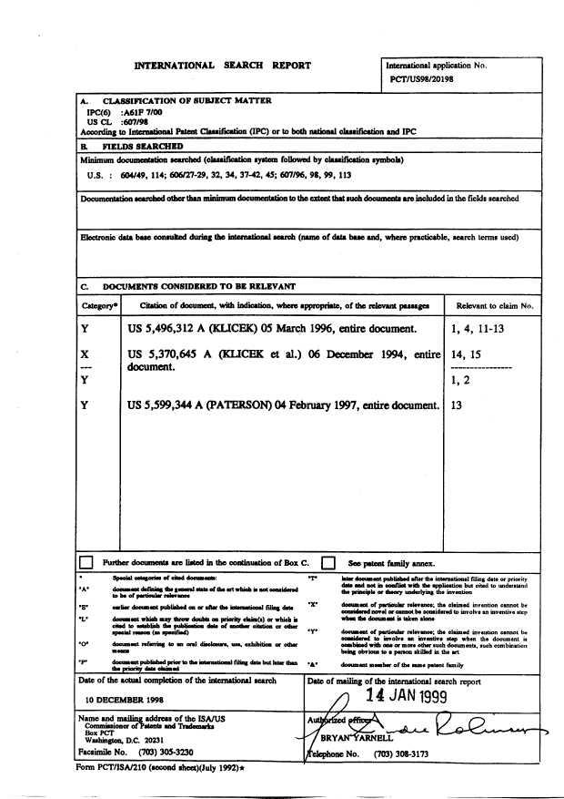 Document de brevet canadien 2303187. PCT 19991209. Image 8 de 8